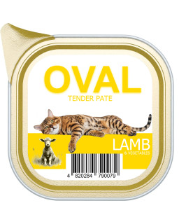 Паштет с ягненком и овощами TM OVAL 100гр