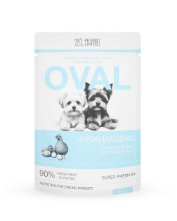 Влажный корм с перепелкой TM OVAL
